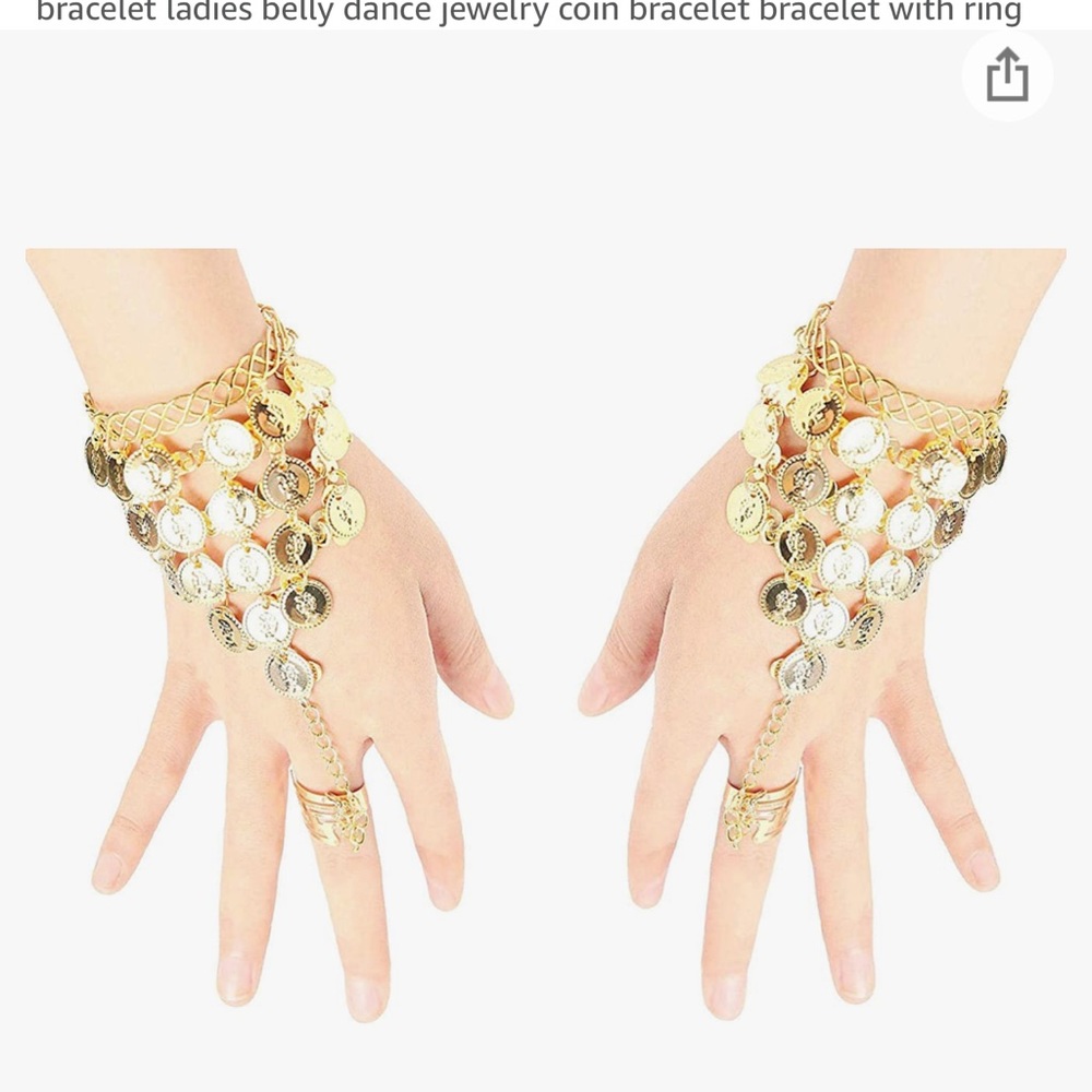 2 Bracelets With Attached Rings - image 6